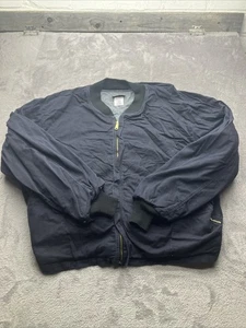 Workrite FR Jacket Mens 4XL Blue Flame Resistant Winter Coat WorkWear Insulated - Picture 1 of 11