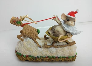 Charming Tails Mackenzie Claus on Parade Santa Mouse Silvestri Dean Griff 1995 - Picture 1 of 13