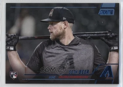 2022 Topps Stadium Club Blue Foil /50 Seth Beer #98 Rookie RC - Image 1 of 2