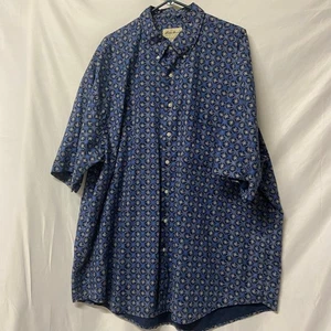 Eddie Bauer Hemd Button Down One Pocket Kragen Knopf Gr. XXL Ultralang Herren - Bild 1 von 9