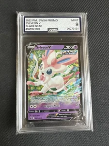 Pokemon TCG Sylveon V SWSH202 Sword & Shield Promo Cards Holo AGS 9 - Picture 1 of 1