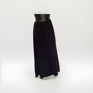 Maxi gonna nera Chalet XL T67519 cotone Ea1 - Foto 1 di 6
