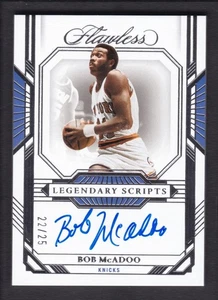 Autógrafos Bob Mcadoo 22/25 2022-23 automático Panini impecable legendario guiones - Imagen 1 de 2