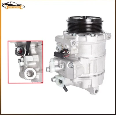For Mercedes-Benz C230 C240 CL500 ML500 Air Conditioning Compressor W/ Clutch - Image 1 of 4