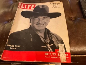 LIFE MAGAZINE JUNE 12, 1950, HOPALONG CASSIDY, KING S STORY, VERY GOOD - Picture 1 of 1
