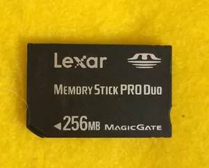 Genuine Original Lexar memory Stick 256 MB MS Pro Magic Gate Card - Picture 1 of 2