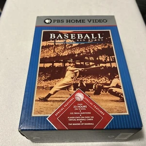Baseball A Film by Ken Burns PBS Home Video 10 DVD Boxed Set - Preowned - Picture 1 of 3