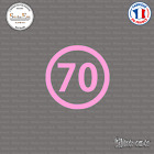 Sticker department 70 Haute Saône Burgundy Franche Comté Vesoul Decal sticker