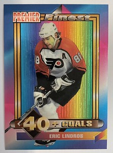1994-95 Topps Premier Finest Eric Lindros #12 HOF