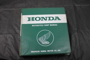 1985 HONDA XL125S FACTORY SERVICE MANUAL BOOK - Picture 1 of 6