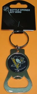 🐧 Pittsburgh Penguins Metal Keychain Bottle Opener NHL Hockey Licensed Product - Picture 1 of 2