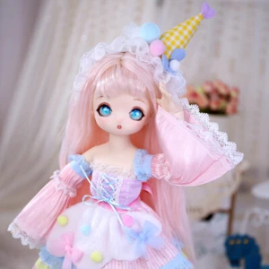 1/4 BJD Puppe 40cm Puppe Cartoon SD Puppen Voll Veränderbare Kleidung Schuhe Toy - Bild 1 von 8