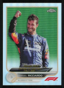 2022 Topps Chrome Formula 1 Refractors #185 Daniel Ricciardo DOD - Picture 1 of 2