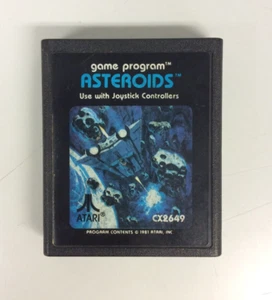 Asteroids (Atari 2600, 1981) Authentic Cartridge Only - Picture 1 of 4