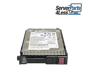 718292-001 HP Ent 1.2TB 6G 10K SAS 2.5" SFF SC G8/G9 Hard Drive 718162-B21 - Picture 1 of 4