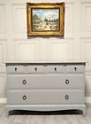 Professionally Sprayed Stag Minstrel 4 over 2 large chest of drawers (6 Drawer) 