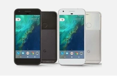 Google Pixel 32GB Black White 4GB RAM 5.0"12MP 4G LTE Unlocked Smartphone - Image 1 of 4