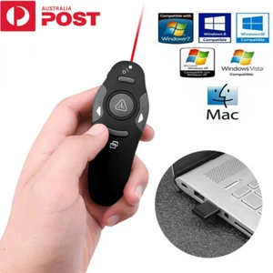 Wireless USB Presenter PowerPoint Pointer Clicker Stift Laser PPT Fernbedienung - Bild 1 von 12