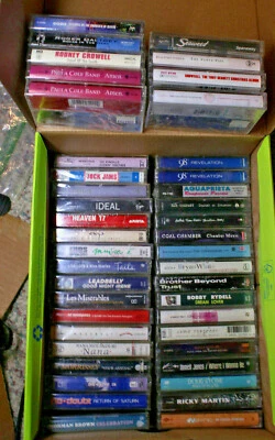 Cassettes, You Pick, Unopened Various - pop, movie, country, rock, jazz, xmas - Image 1 of 4