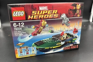 Lego 76006 Marvel Super Heroes Iron Man Extremis Sea Port Battle NEW RETIRED - Picture 1 of 3