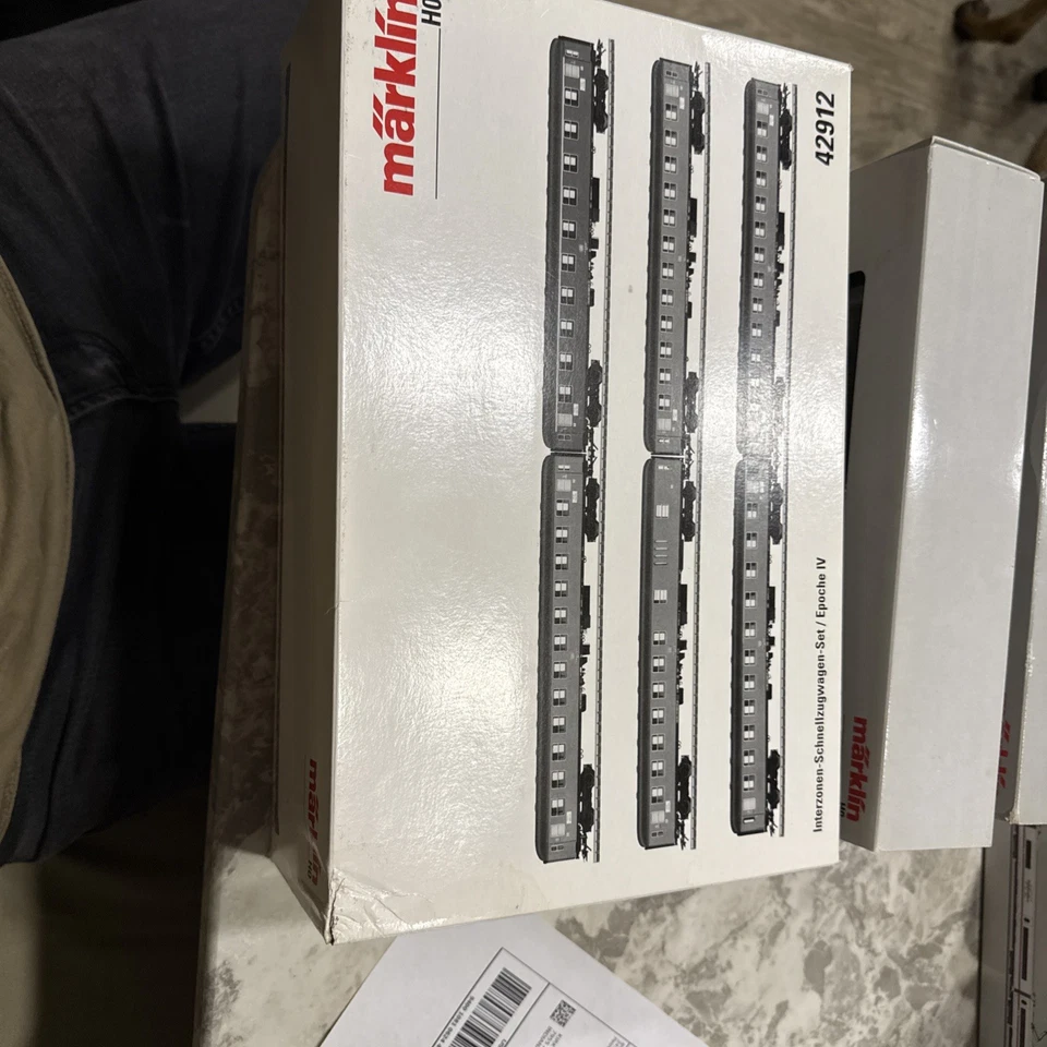 Juego de 6 vagones de pasajeros Marklin 42912 HO DB Interzone Express Foto 1 de 1