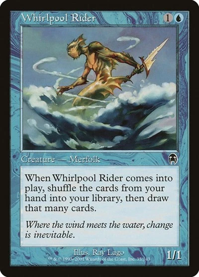Whirlpool Rider  35  MTG  NM Apocalypse - Image 1 of 1