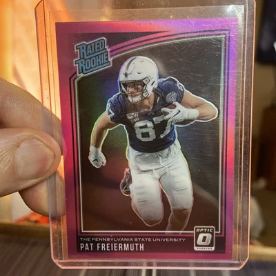 2021 Panini Chronicles Draft Picks - Donruss Optic Pat Freiermuth #222 Pink (RC) - Image 1 of 2