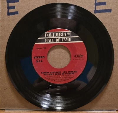 Neil Diamond: In Blue Jeans/Neil Diamond/Barbra Streisand: Bring Me Flowers VG - Image 1 of 2