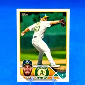 2023 Topps Series 1 1st Edition - Sam Moll #8 (RC) - Picture 1 of 2