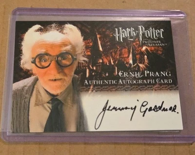 Harry Potter Prisoner Azkaban Update Jimmy Gardner as Ernie Prang Autograph Card - Image 1 of 4
