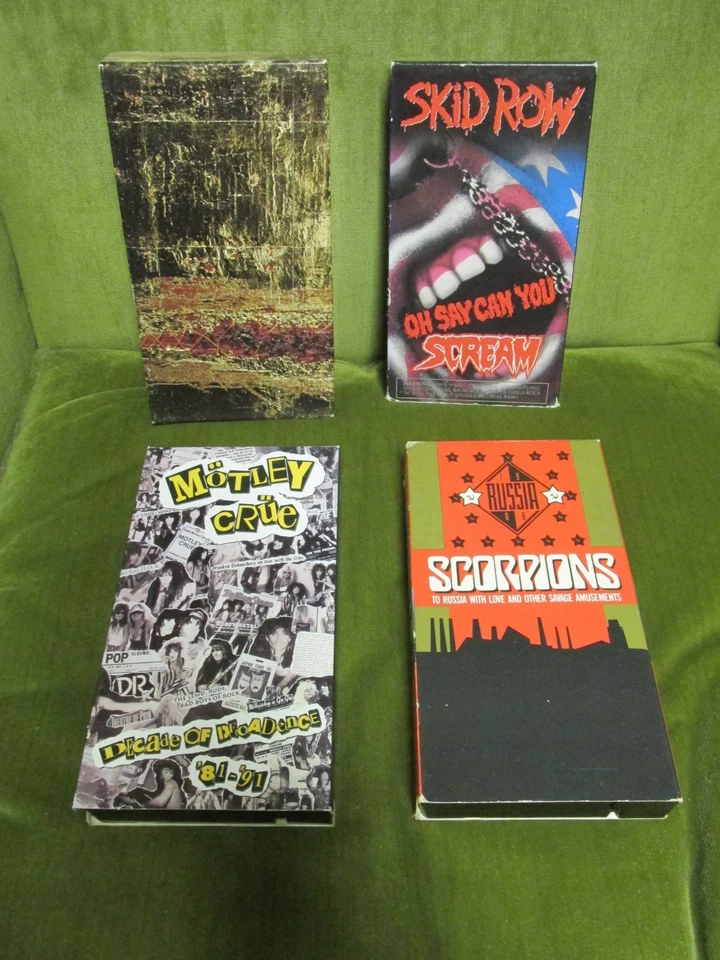Rock Music Video  VHS  Lot - Image 1 of 3