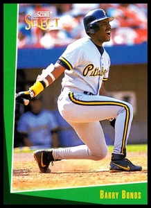 1993 Select Barry Bonds #1 Pittsburgh Pirates LF Opening Card - Picture 1 of 3