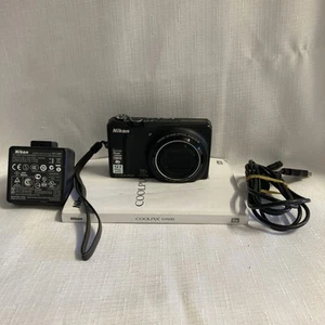 Nikon CoolPix S9100 Digital Camera With Charger & Manual Full HD VGC Free Post. - Picture 1 of 24