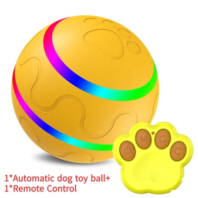 Interactive Dog Ball Toy Smart Tennis Pets Chew Toys Electric Launcher Dogs Cat - Image 1 of 4
