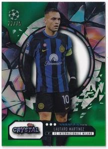 Topps Crystal Premium UCL 2023-24 Lautaro Martinez /75 Green Crystal - Picture 1 of 2
