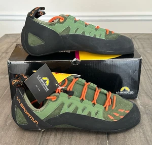 La Sportiva Tarantulace Rock Climbing Shoes Olive/Tiger US M 12 & W 13 /EU 45.5 - Picture 1 of 10