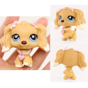 Rare LPS Cocker Spaniel Dog Toy Playset Pet Figures for Girl Mini Dollhouse Gift - Picture 1 of 7