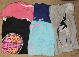 Girls T-shirts Lot of 5 Size 22 Large XL GAP BELLE DU JOUR Justice Summer Deal - Picture 1 of 9
