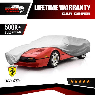 Cubierta de coche Ferrari 308 TB 4 capas 1975 1976 1977 1978 1979 1980 1982 1983 Foto 1 de 4
