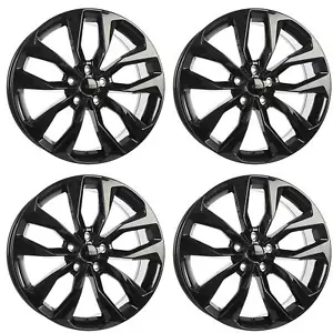 Set of 4 18in Black Alloy Wheel Rims for Honda HR-V, OE9LN40 5x114.3 5Lug 18x8 - Picture 1 of 14