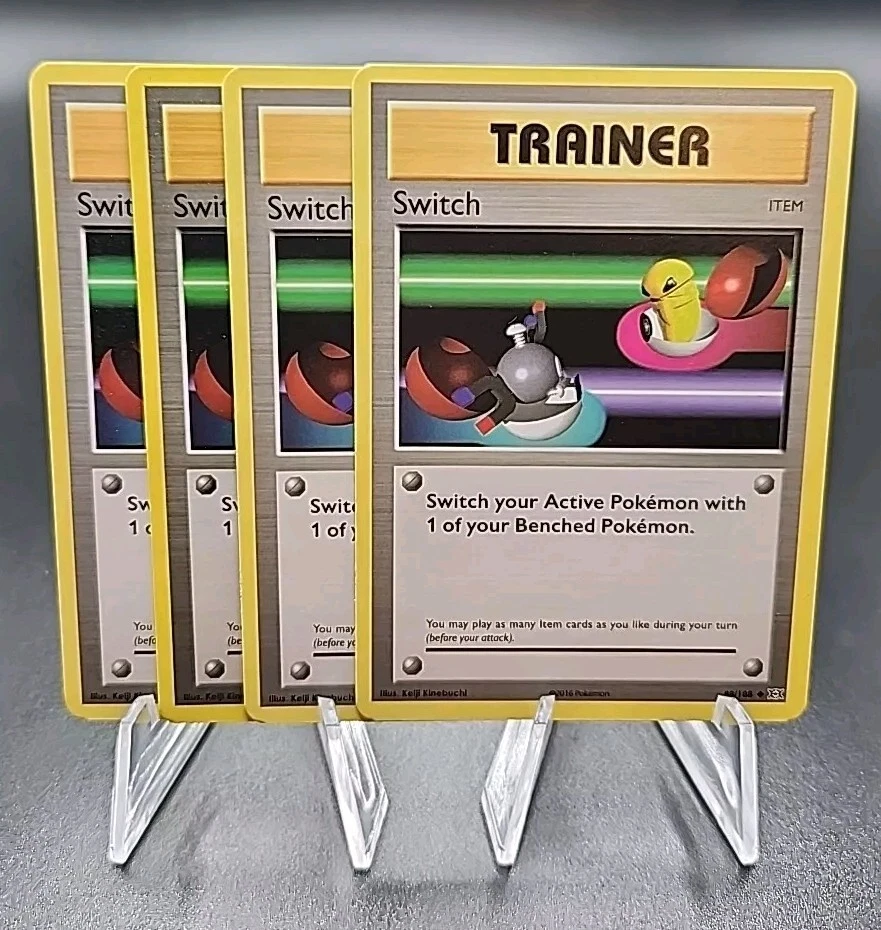 X4 Switch 88/108 Uncommon Pokemon TCG XY Evolutions Trainer Playset - Image 1 of 1