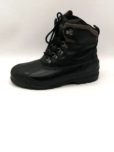 Itasca Boots Womens Black 6 Winter Leather Shoe Thinsulate Insulation 641292 - Picture 1 of 13
