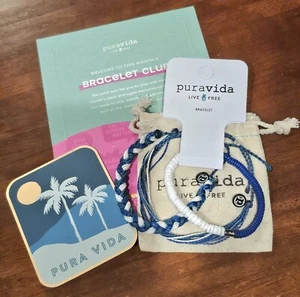 🌊 PULSERA PURA VIDA JULIO 2024 SURFSIDE CLUB HESHI PUKA 🐚!!️ENVÍO GRATUITO EL MISMO DÍA - Imagen 1 de 3