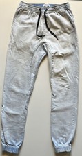 ZxZanerobe Men’s Faded Blue Denim Jogger Size Medium M Casual Cotton