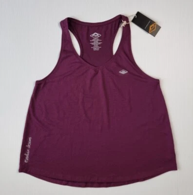Womans Mountain Designs Delta Tank Top Purple Polartec Size 14 Brand New Tags - Image 1 of 4