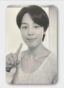 BTS JIMIN THE FACE Japan FC Limited Lucky draw Official Photocard Photo Card - Picture 1 of 1