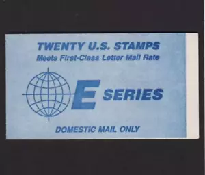 USA Stamps — Booklet of 10 — 1988, E Series Earth Globe #2283a #BK157 MNH - Picture 1 of 1