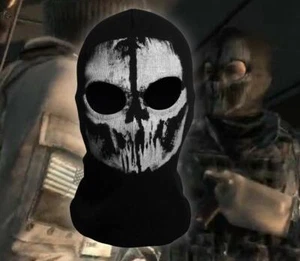 COD10 Ghosts Maschera di Merrick Balaclava Cosplay - Foto 1 di 5