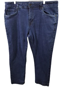 The Perfect Jean NYC Mens 40x30 Stretch  Athletic Fit Denim Blue 5 Pocket *READ* - Picture 1 of 18