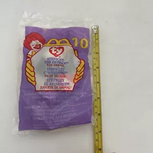 1999 TY MCDONALDS Happy Meal TEENIE BEANIE BABY #10 Stretchy Ostrich Vintage - Picture 1 of 8